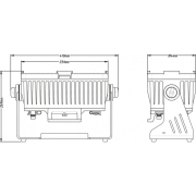 BTI-AKKUCHROMA Briteq – Projecteur Led RGBL 180W IP65 sur batterie