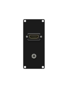 CASY152/B Caymon module avec fiche femelle HDMI & femelle jack 3.5mm