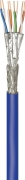 Cable CAT 7A+ bleu VENDU AU MÈTRE