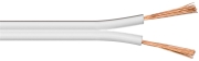 100m Câble haut parleur 2x2.5 blanc CCU éco