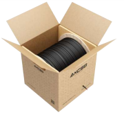 Câble haut parleur pour installation fixe 2x2.5mm2 en carton dévidoir 200m