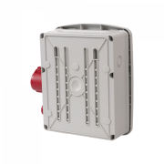 Coffret de chantier 4 prises P+N+T 16A + 1 prise 3P+N+T 32A 400V