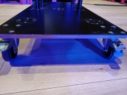 Chariot de rangement sur roulettes 120 x 60 pour écrans TV