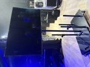 Chariot de rangement sur roulettes 120 x 60 pour écrans TV