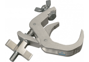 Clamp gris alu CMU 100kG pour tube 50mm adpatable 42 à 60mm