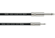 CPI3PZ Cordial - Liaison symétrique mini Jack 3.5 mono vers Jack 6.35 mono - longueur 3m
