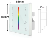 Contrôleur DMX mural RGB avec télécommande RF