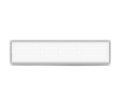 Dalle LED ANDROMEDE Miidex Lighting - Backlit 295 x 1195 mm 25W 4000K DALI2-PUSH