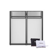 DB4-PRO Vonyx Stand DJ repliable 4 faces blanc noir