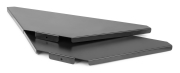 DBC2 Vonyx - Pack de 2 étagères d'angle avec housse de transport pour DB2 ou DB4