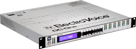Processeur Electrovoice DC-ONE 2 entrées 6 sorties