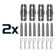 DT 32/2-C21V-L90 Duratruss - Angle de structure vertical à 90° en échelle 290