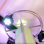 Cercle de haut de totem Duratruss DYNO DT34 structure carré