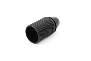 Douille plastique noire E14 filetée