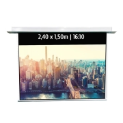 Ecran encastrable motorisé Wifi 16/10e image 240x150cm