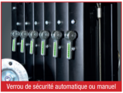 Pied de levage à fouches ASD ELP620 hauteur 6m20 charge max 300kg