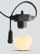 Guirlande led 15m 20 lampes blanc chaud blanc froid DMX