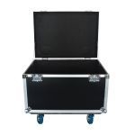 Flight case utilitaire multi-usages avec roues et coupelles 75 x 59 x 51 cm