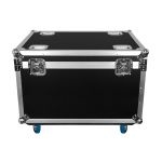 Flight case utilitaire multi-usages avec roues et coupelles 75 x 59 x 51 cm