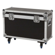 Flight case sur roulette pour 2 Lyres moyennes