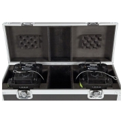 Flight case sur roulette pour 2 Lyres moyennes