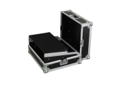Flight case pour Case pour console éclairage ou son avec tablette pour PC