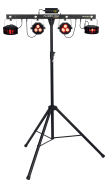 Florida-bar Algam lighting - Barre 4 effets en 1 led laser strobe derby avec pied, housse et télécommande
