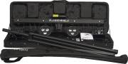 FLORIDABAR-II Algam Lighting – Set de projecteurs led PAR + Derby + Strobe + laser avec stand et housse