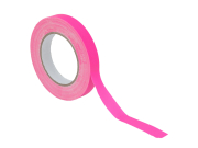 Gaffeur Rose Fluo UV - Bande Adhésive 19 mm x 25 m pour Décoration et Signalétique