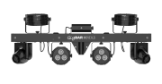 GigBarMove ILS ChauvetDj - Pack complet barre led + lyres + effets + laser + par + strobe + pieds + housse + télécommandes + USB ILS