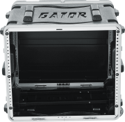 GRR-8L Gator - Rack 8U ABS avec trolley sur roulette