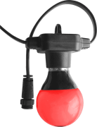 Guirlande guinguette Chauvet LCH FESTOON programmable DMX 20 ampoules à changement de couleur