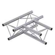 DECO22T-AG04 Contestage - Angle Triangulaire 220 mm 3 directions 90° Livré avec 2x kits de jonction
