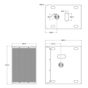 iLINEsub12A Audiophony - Caisson de basses 12 pouces actif 700W + 700W avec DSP intégré