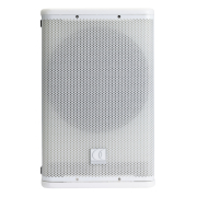 iLINEsub12Aw Audiophony - Caisson de basses 12 pouces actif 700W + 700W avec DSP intégré – Blanc