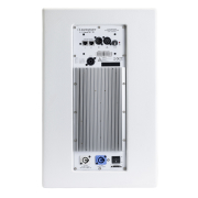 iLINEsub12Aw Audiophony - Caisson de basses 12 pouces actif 700W + 700W avec DSP intégré – Blanc