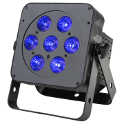 LED PLANO 6in1 Jb Systems - Projecteur LED plat 7 x 12 W RGBWA + UV