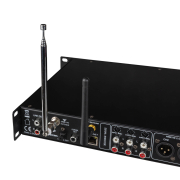 WEBAMP 200 Jb Systems - Solution audio tout-en-un compacte 19″/1U avec amplificateur intégré 2 x 250 W sous 4 ohms, lecteur