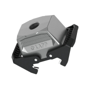 capot droit avec griffe 10 poles avec type harting sortie M20