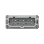 H-BE 16 SSDR EPIC - insert male 16 poles à vis type harting