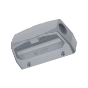 Capot coudé 24 poles type harting Sortie M25