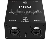 ISOPRO - Isolateur audio Stéréo passif XLR avec pad