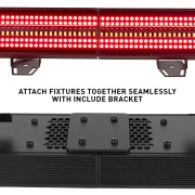 Jolt Bar FX ADJ - Barre led blinder RGB stroboscope blanc