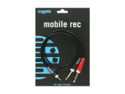 CA-MJSJM3 KLOTZ CABLES - Cordon MiniJack 3,5mm vers 2 Jack 6,35mm Mono 3m