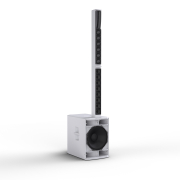 MAUI 44 G3 MIX W – LD Systems – Système colonne 3600W avec mixeur 8 canaux – Blanc