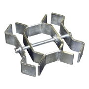 BT-STAGE-LEGCLAMP-4 Contestage - Liasion pour 4 pieds ronds de praticable Contestage