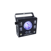Lightbox 60S Power lighting Effet 4 en 1 Sphéro + UV + Strobe + Laser bicolore