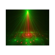 LIGHTBOX 80S Power lighting - multi effet 4 en 1 Sphéro + Crypto + Strike + laser bicolore