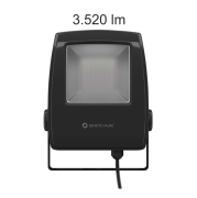 Projecteur exterieur Beneito Faure Led LIP 45W blanc neutre 3520 Lumens chassis noir