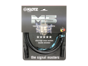 M5 6m Klotz - Câble XLR studio suprême double blindage connectique klotz 6m
